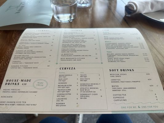 Menu photo 1 Beso Taco Bar Newburgh, NY