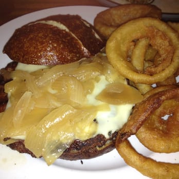 Coronado Brewing - Bratwurst burger - Brewpubs Near Me - Coronado, California Coronado Brewing - Bratwurst burger - Brewpubs Near Me - Coronado, California