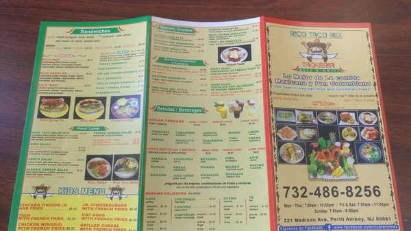 Menu photo 6 Rico taco mex Perth Amboy, NJ Menu photo 6 Rico taco mex Perth Amboy, NJ