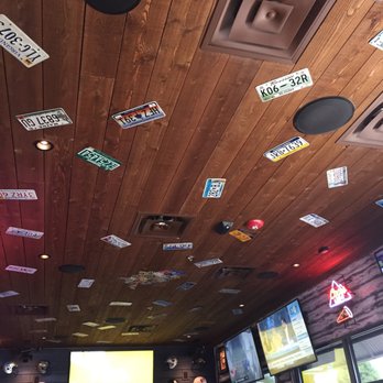 Bubba's 33 - License plates adorn the ceilings! - Pizza Near Me - Macomb, Michigan Bubba's 33 - License plates adorn the ceilings! - Pizza Near Me - Macomb, Michigan