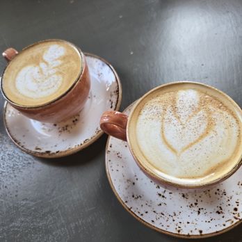 Namu - Miso banana bread latte - Korean Near Me - Durham, North Carolina