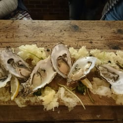 The Victoria - I sea oysters... Let's hope everyone isn't too shellfish to share.