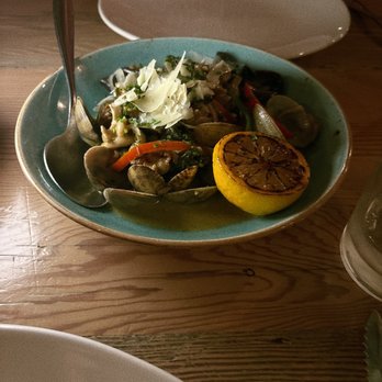 Lechon - Clam and Chorizo Pasta - Tapas Bars Near Me - Portland, Oregon
