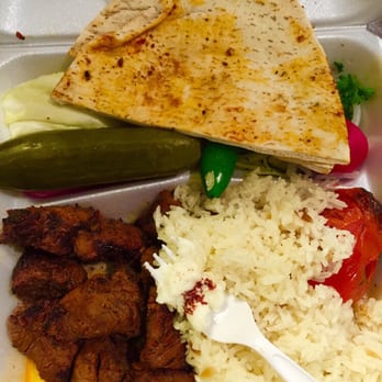 Kebab Halebi - Beef kabob plate - $15 - Middle Eastern Near Me - Van Nuys, California