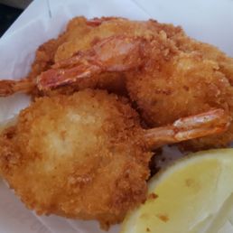 Their shrimp is good.  Sadly, they didn't include the cocktail sauce that should come with it, and, I specifically asked for.