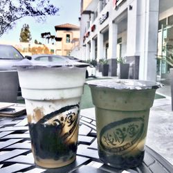 Half & Half Tea Express - Iced Milk Drink and Match Green Tea