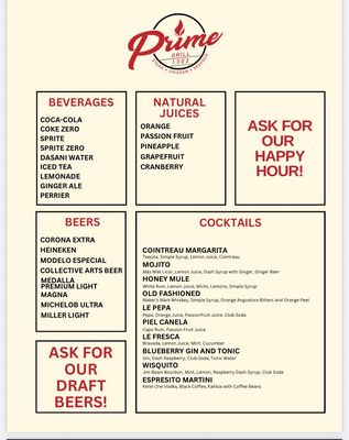 Menu photo 5 Prime Grill 1302 San Juan, PR