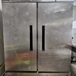 2-door commercial freezer unit that needs to be moved 2-door commercial freezer unit that needs to be moved