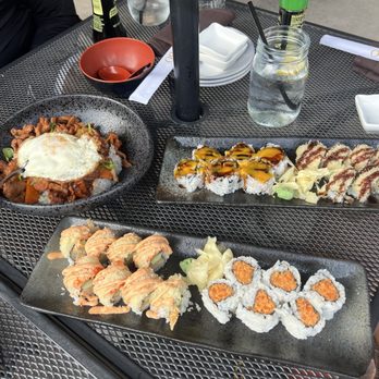OTOBO Sushi & Bar - a table with sushi and rolls - Sushi Bars Near Me - Bolingbrook, Illinois OTOBO Sushi & Bar - a table with sushi and rolls - Sushi Bars Near Me - Bolingbrook, Illinois