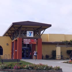 Front view of YMCA. photo by Bruce Harmer