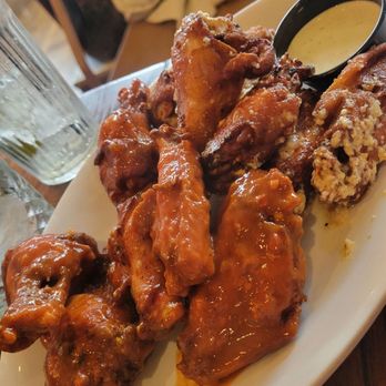 The Duplex - Half buffalo/garlic parm wings - Lounges Near Me - Chicago, Illinois The Duplex - Half buffalo/garlic parm wings - Lounges Near Me - Chicago, Illinois