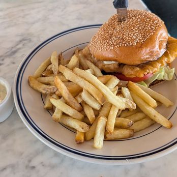 Millies Kitchen & Cocktails - Fish sandwich - Seafood Near Me - Houston, Texas Millies Kitchen & Cocktails - Fish sandwich - Seafood Near Me - Houston, Texas
