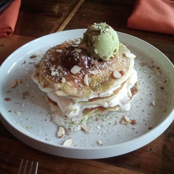BITES Asian Kitchen + Bar - Green tea pancakes - Japanese Near Me - Chicago, Illinois BITES Asian Kitchen + Bar - Green tea pancakes - Japanese Near Me - Chicago, Illinois