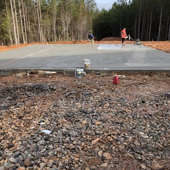 Rock Bottom Concrete - Finished pad for building - Masonry/Concrete Near Me - Trinity, North Carolina Rock Bottom Concrete - Finished pad for building - Masonry/Concrete Near Me - Trinity, North Carolina