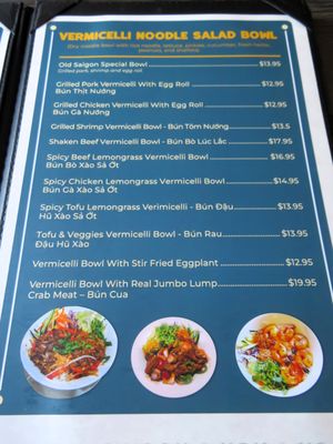 Menu photo 5 Old Saigon Cafe Houston, TX