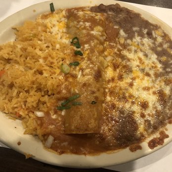 Marieta's - Enchilada with rice and beans - Mexican Near Me - Santee, California Marieta's - Enchilada with rice and beans - Mexican Near Me - Santee, California