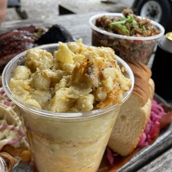Jon G's Barbecue - Quart of Mac & cheese - Barbeque Near Me - Peachland, North Carolina Jon G's Barbecue - Quart of Mac & cheese - Barbeque Near Me - Peachland, North Carolina