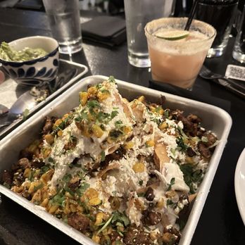 Bourbon's Kitchen & Cocktails - Nachos! - Cocktail Bars Near Me - Framingham, Massachusetts