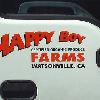 Happy Boy Farms - the logo on the side of the truck - Farmers Market Near Me - Oakland, California Happy Boy Farms - the logo on the side of the truck - Farmers Market Near Me - Oakland, California