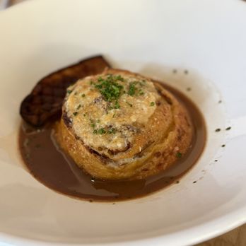 Dsb Provisions - Eggplant Parmigiano Rotolo, Braised Beef, Beef & Caper Sauce - Italian Near Me - Maryville, Tennessee