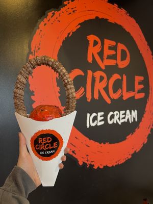 Red Circle Ice Cream & Churros by null