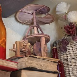 Merlin's Marvelous Miscellany - Merlin contraption