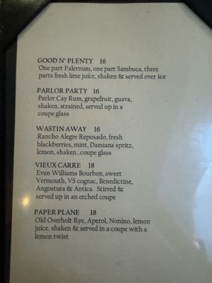 Menu photo 1 Bistro 45 Pasadena, CA