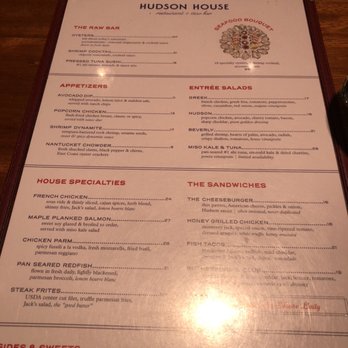 Hudson House - Menu - American Near Me - Dallas, Texas