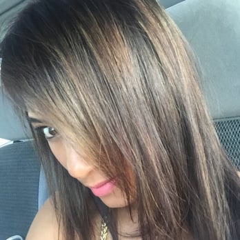 Salon de Vive - My hair after Salon de vive  *i asked for Single color, not highlight! - Hair Salons Near Me - Chicago, Illinois