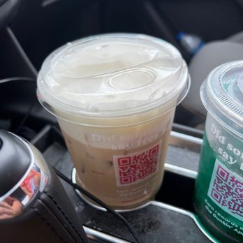 Dunkin' - a cup of coffee and a drink in a cup holder - Donuts Near Me - Lejeune, North Carolina Dunkin' - a cup of coffee and a drink in a cup holder - Donuts Near Me - Lejeune, North Carolina