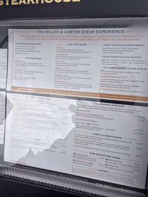 Menu photo 3 Miller & Carter Steakhouse Manchester, XGM