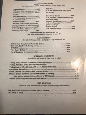 Menu photo 5 Parowan Cafe Parowan, UT Menu photo 5 Parowan Cafe Parowan, UT