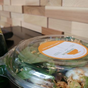 Ingredients - a salad and a bottle of beer - Salad Near Me - Cincinnati, Ohio