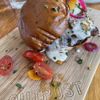 Outpost Kitchen - Fork & Knife Burger (Tiktok: @justandyvu) - Breakfast & Brunch Near Me - Costa Mesa, California Outpost Kitchen - Fork & Knife Burger (Tiktok: @justandyvu) - Breakfast & Brunch Near Me - Costa Mesa, California