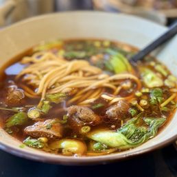 Braised Beef Noodle Soup