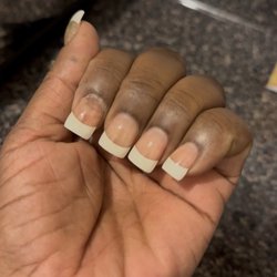 Sweet Nails - The nails that were put on for me on 9/4/26. I soaked them off at home today 9/15/26.