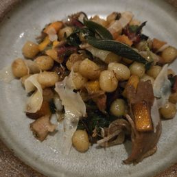 Duck confit gnocchi Duck confit gnocchi