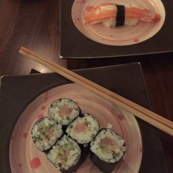 MF Sushi - Yellowtail roll and snow crab nigiri - Sushi Bars Near Me - Houston, Texas