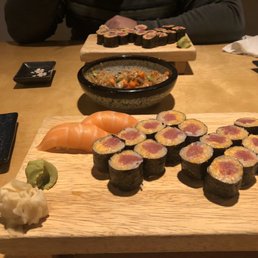 Spicy tuna rolls Spicy tuna rolls