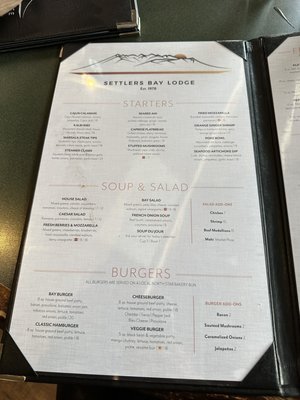 Menu photo 4 Settlers Bay Lodge Wasilla, AK Menu photo 4 Settlers Bay Lodge Wasilla, AK