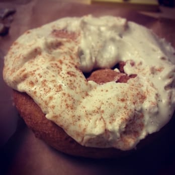 Doughnut Vault - Carrot Cake Doughnut with Cream Cheese Frosting, from the Doughnut Vault - Donuts Near Me - Chicago, Illinois Doughnut Vault - Carrot Cake Doughnut with Cream Cheese Frosting, from the Doughnut Vault - Donuts Near Me - Chicago, Illinois