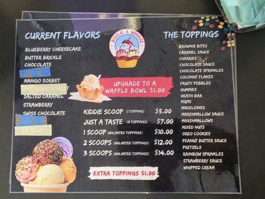 Menu photo 2 Build A Sundae Sacramento, CA Menu photo 2 Build A Sundae Sacramento, CA