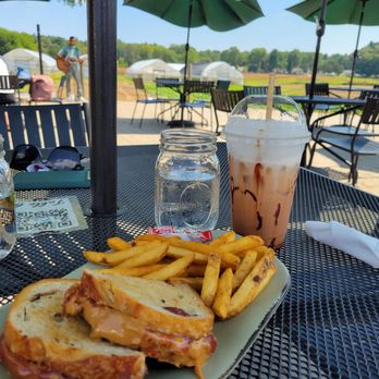 Tangerini's Spring Street Farm - PB&J with fries and iced mocha - Farmers Market Near Me - Millis, Massachusetts Tangerini's Spring Street Farm - PB&J with fries and iced mocha - Farmers Market Near Me - Millis, Massachusetts