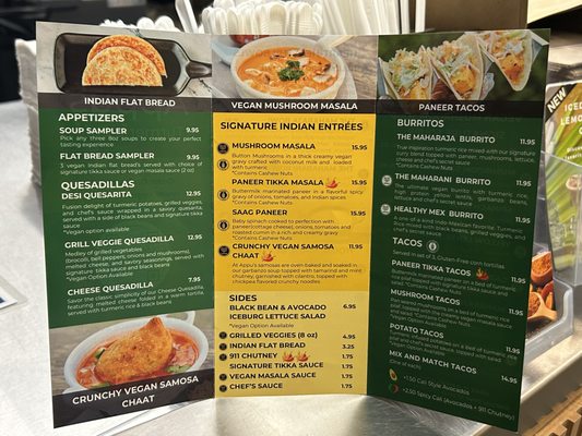 Menu photo 8 Appu's Turmeric Cafe Long Beach, CA