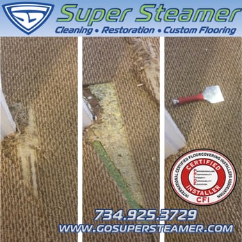 Super Steamer - We can repair your carpet to continue getting the most out of your investment! - Carpet Cleaning Near Me - Woodhaven, Michigan