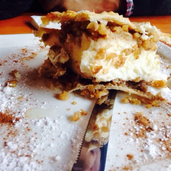 Greek Taverna - Unique mashup of two great desserts done well: baklava cheesecake - Greek Near Me - Edgewater, New Jersey Greek Taverna - Unique mashup of two great desserts done well: baklava cheesecake - Greek Near Me - Edgewater, New Jersey