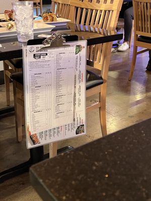 Menu photo 7 Crazy Tuna Chandler, AZ