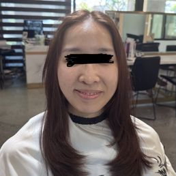 Haircut and hair dye