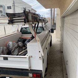Carter's Plumbing and Rooter - Truck blocking garage