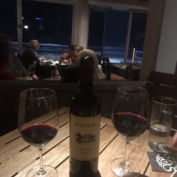 Jake's - Duck horn merlot is our favorite wine. Perfect with steak - New American Near Me - Del Mar, California Jake's - Duck horn merlot is our favorite wine. Perfect with steak - New American Near Me - Del Mar, California